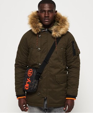 Superdry Parka Férfi Kabát Barna | ODGAS5861